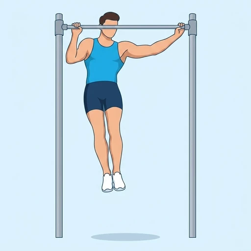 Archer Pull Ups – End position