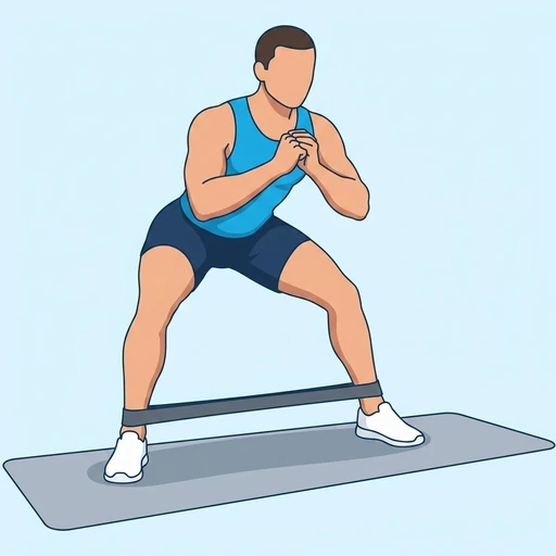 Banded Sumo Walk – End position