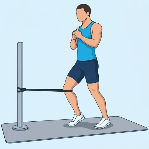 Banded Terminal Knee Extension – End position