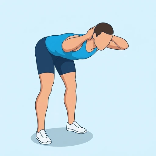 Bodyweight Good Morning – End position