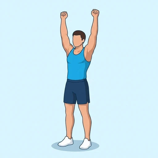 Bodyweight Overhead Press – End position