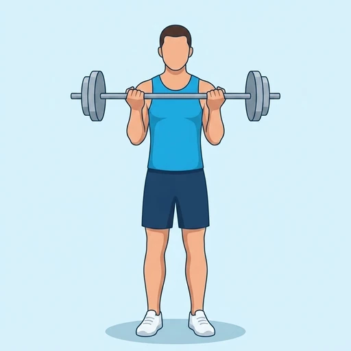 Cheat Curl – End position