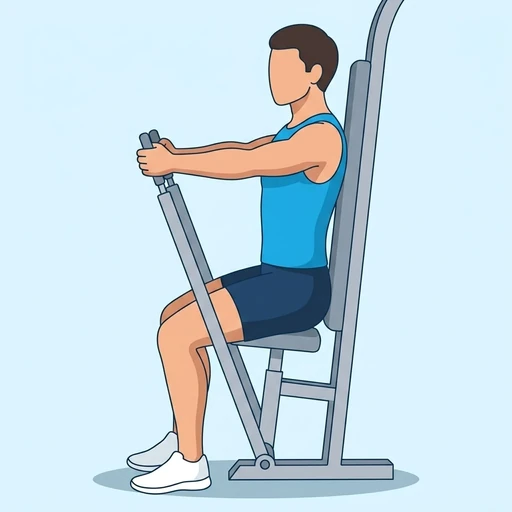 Machine Chest Press – End position