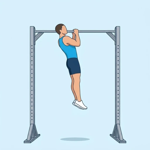 Commando Pull-Up – End position