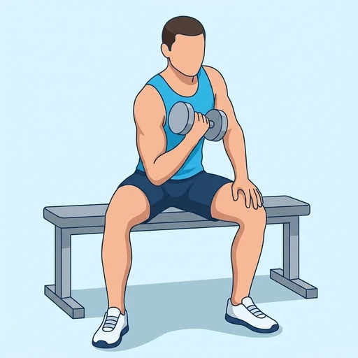 Concentration Curl – End position