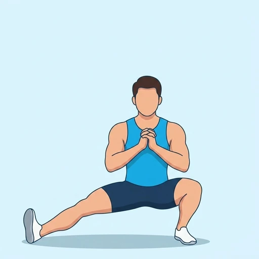 Cossack Squat – End position