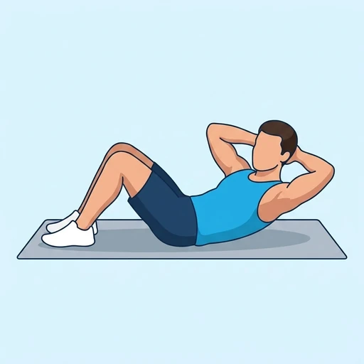 Crunches – End position