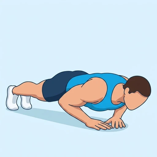 Diamond Push Ups – End position