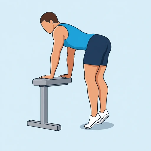 Donkey Calf Raise – End position