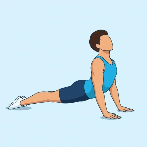 Downward Dog to Upward Dog – End position