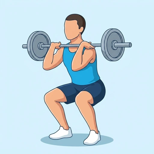 Front Squat – End position