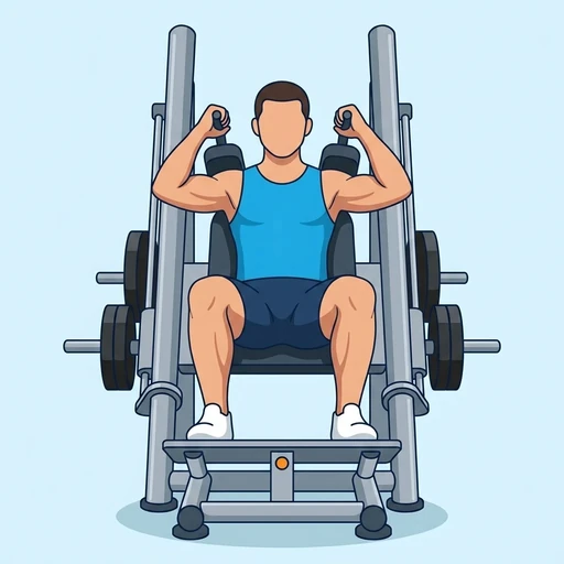 Hack squat – Slutläge