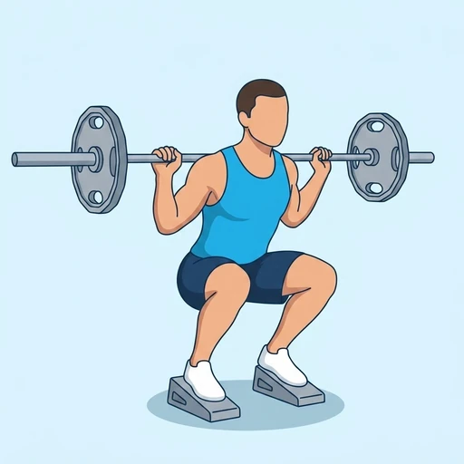 Heel-Elevated Squat – End position