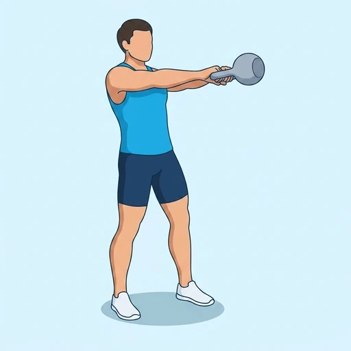 Kettlebellsving – Slutläge