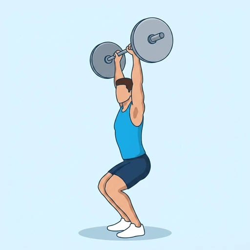 Muscle Snatch – End position