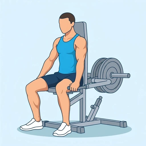 Plate-Loaded Seated Dip Machine – End position