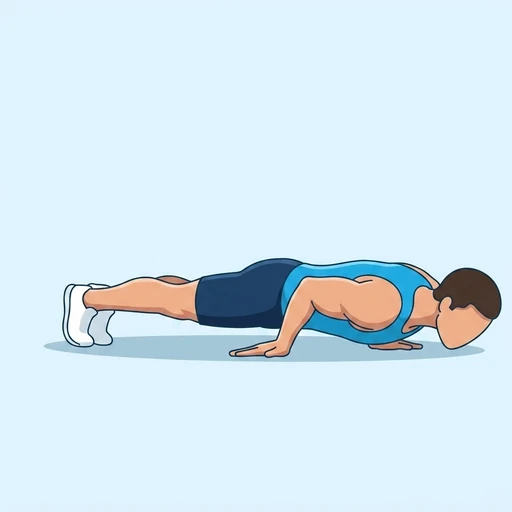Pseudo Planche Push Ups – End position