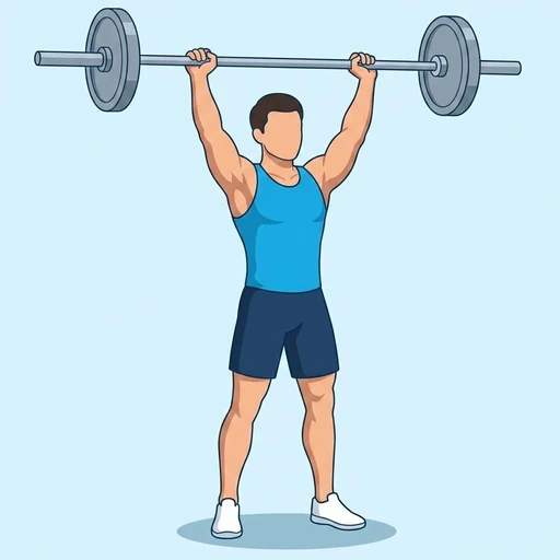 Push press – Slutläge