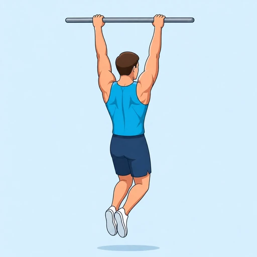 Scapular Pull Ups – End position