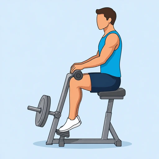 Seated Calf Raise – End position