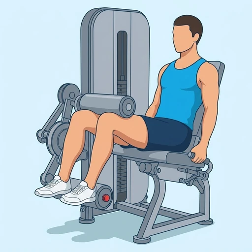 Seated Leg Curl – End position