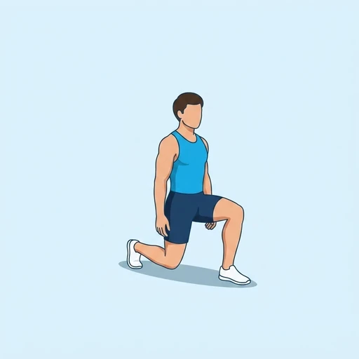 Split squat – Slutläge