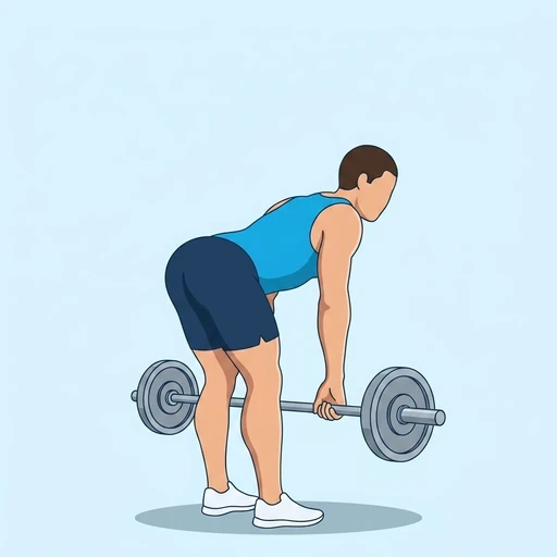 Stiff Leg Deadlift – End position