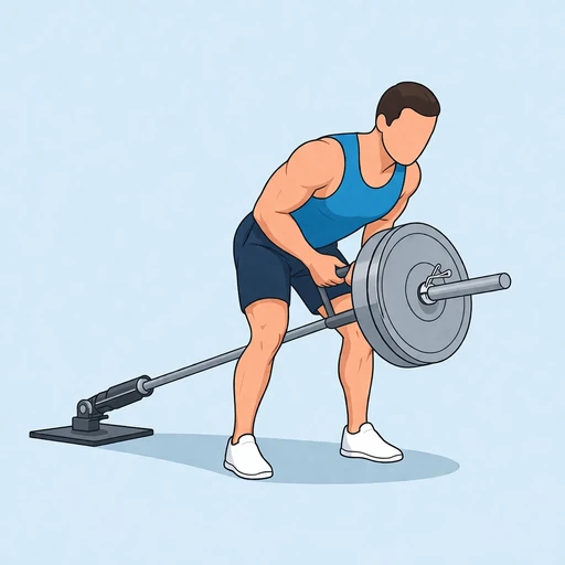 T-Bar Row – End position