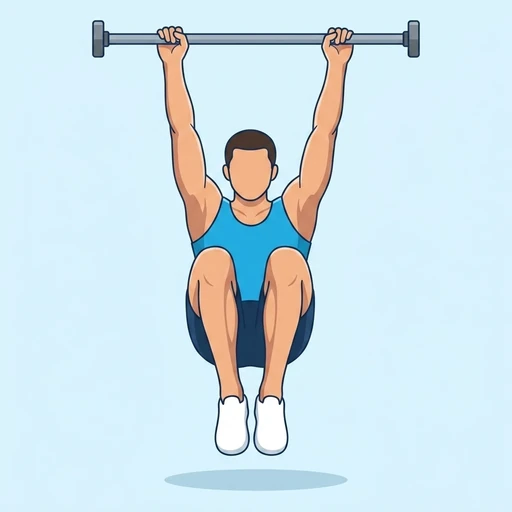 Toes to Bar – End position