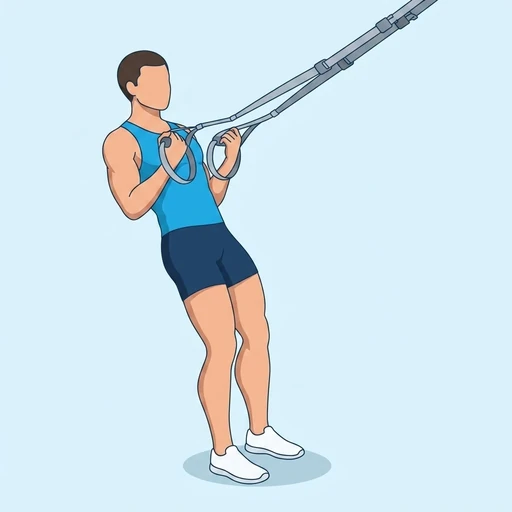 TRX Bicep Curl – End position