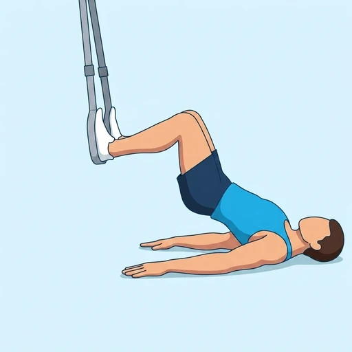 TRX Hamstring Curl – End position