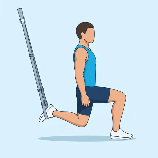 TRX Lunge – End position