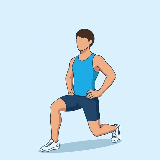 Walking Lunge – End position