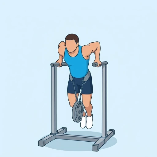 Weighted Dips – End position